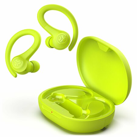 JLAB Go Air Sport True Wireless In Ear Earbuds, Neon Yellow EBGAIRSPRTRYEL124